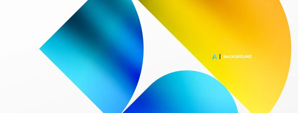 Digital web futuristic template. Circle composition abstract background. Vector Stock Illustration