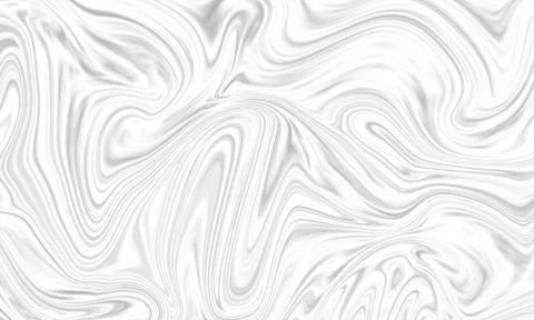 Digital white and gray abstract background with liquify flow Stock Illustration