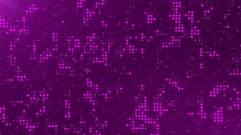 Digital Wire Frame Purple Loop Background Stock Footage 274420967