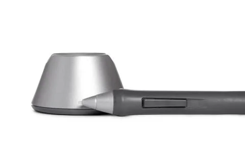 Digital wireless pen for tablet Stock Photos