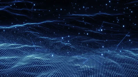 Digital won. quantum technology digital computing concept 库存影片 147975395