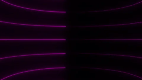 Digital world breaking news Studio Background . Neon lines News Background .. Stock Footage 308400506