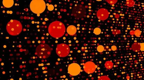 Digital world data space dots - modern abstraction, computer generated bac... Stock Photos