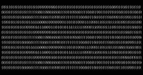 Digital world data space number text background. Stock Footage 208958395