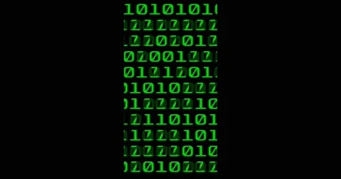 Digital world data space number text background. Stock Footage 209127038