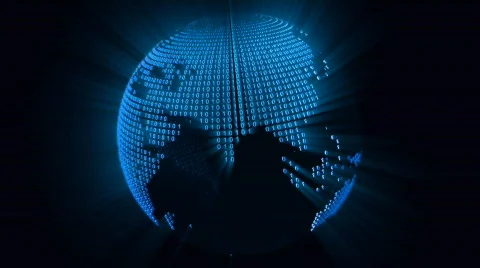 Digital World Stock Footage 580785