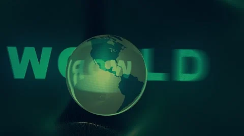 Digital World Stock Footage 63460086