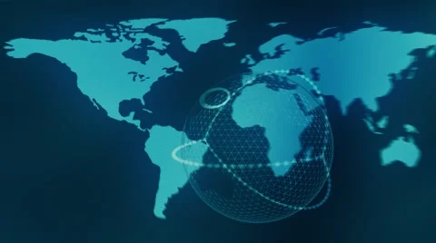 Digital World Stock Footage 63489136