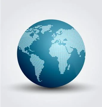 Digital World Stock Illustration