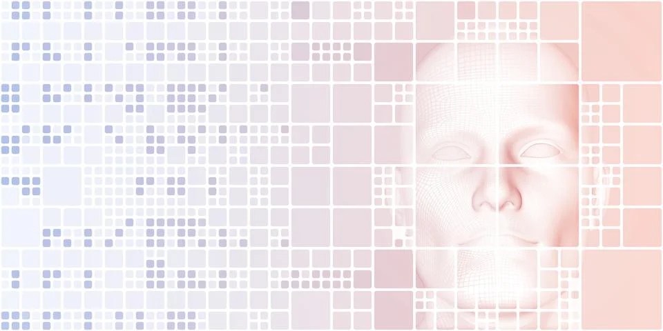 Digital World Stock Illustration