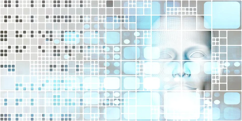 Digital World Stock Illustration