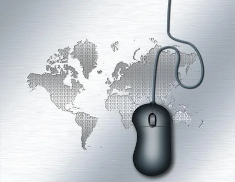 Digital World Stock Illustration