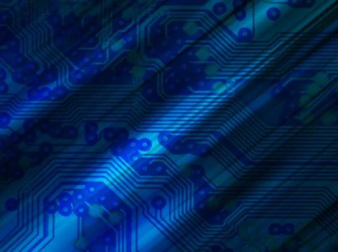 Digital world integrated Stock Photos