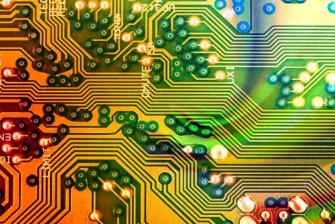 Digital world integrated Stock Photos