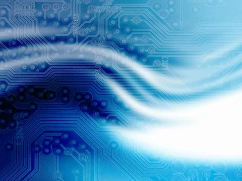 Digital world integrated Stock Photos