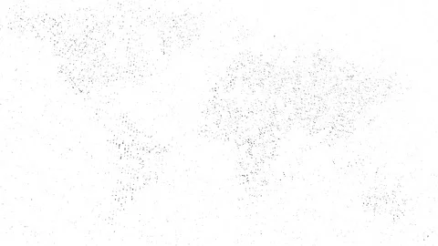 Digital world map in dots. Stock Footage 84832063