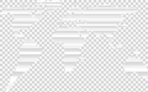 Digital World Map Stock Illustration