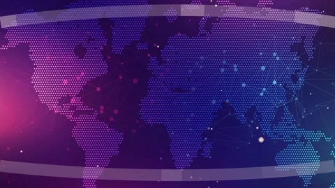 Digital world motion background video footage Stock Footage 167697112