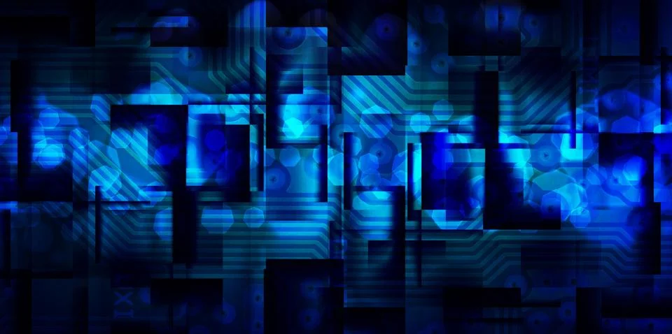 Digital world Stock Photos