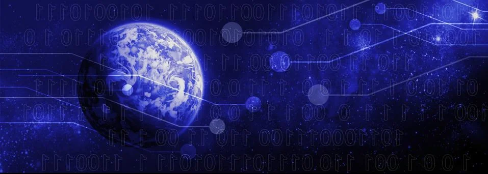 Digital world Stock Photos