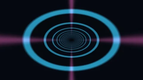 Digital Wormhole Journey Background Animation Video stock 343387372