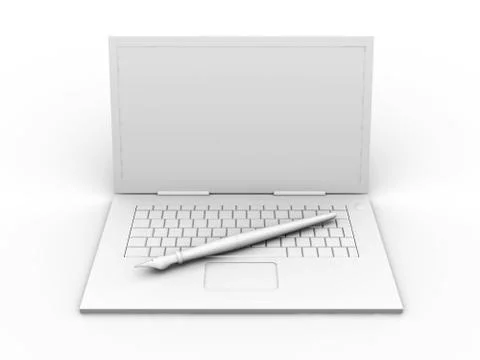 Digital writer Stock Illustration