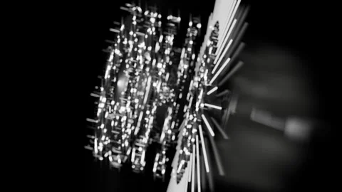 Digital.Disc.Clip-IN.Minimal.WH.Scn002 Stock Footage 296804456