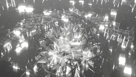 Digital.Disc.Loop.Minimal.WH.Scn006 Stock Footage 296808538
