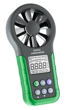 Digitales Anemometer, 3D-Rendering Digital anemometer, 3D rendering isolat... Stock-Fotos