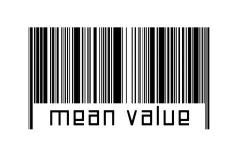 Digitalization concept. Barcode of black horizontal lines with inscription me 스톡 일러스트