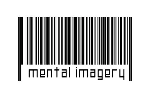 Digitalization concept. Barcode of black horizontal lines with inscription me Stock Illustration