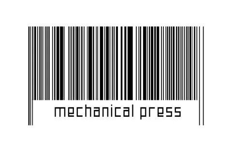 Digitalization concept. Barcode of black horizontal lines with inscription me イラスト素材