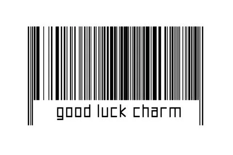 Digitalization concept. Barcode of black horizontal lines with inscription go Stock-Fotos