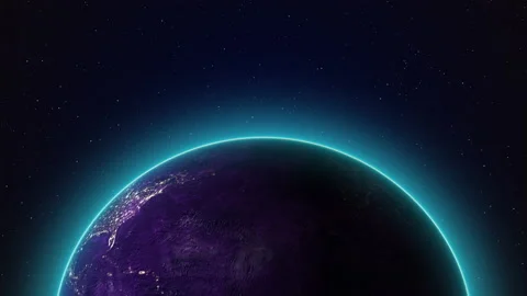 Digitalization Concept Global Technology. Stock Footage 168921651