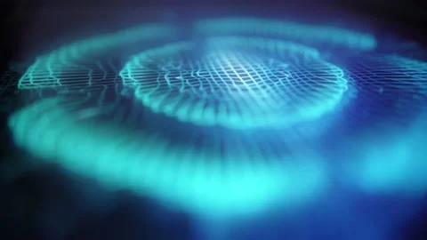 Digitalization Concept: Human Finger Pushes Touch Screen Button and Activates Video stock 149429424