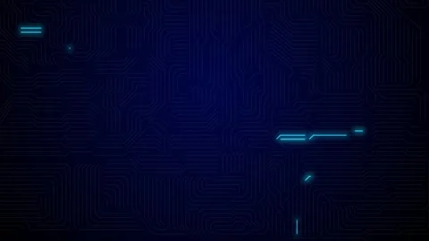 Digitalization Concept: Human Finger Turns on Touch Screen Button and Activates Stock Footage 274934526