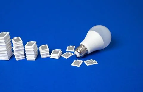 Digitalization innovations to reduce paperwork and bureaucracy. Smart governa Stock Photos