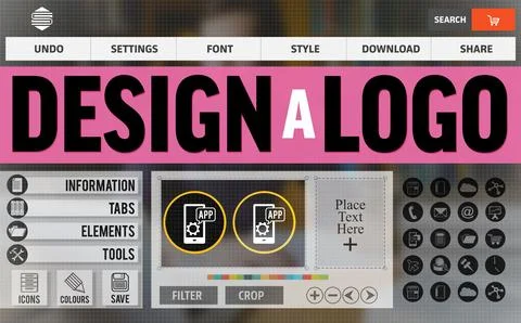 Digitally composite image of creative web page layout Stock Photos