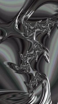 Digitally generated 3D background Stock Illustration