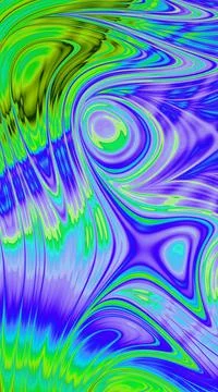 Digitally generated 3D background Stock Illustration