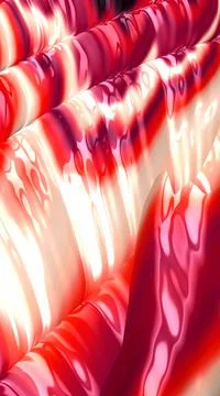 Digitally generated 3D background Stock-Illustration