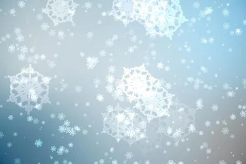 Digitally generated delicate snowflake design Stock Illustration