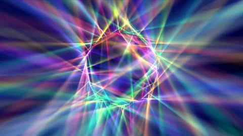 Digitally Generated Disco Laser neon Background Stock Illustration