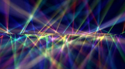 Digitally Generated Disco Laser neon Background Stock Illustration