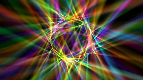Digitally Generated Disco Laser neon Background Illustrazione stock