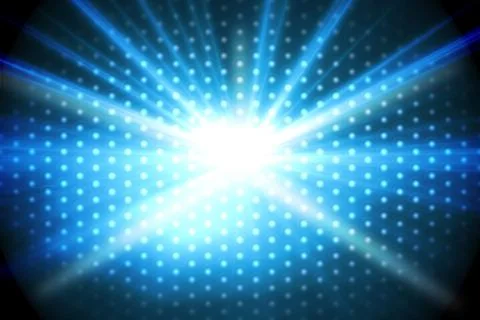 Digitally generated disco light background Stock Photos