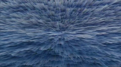 Digitally Generated Image of blue light on black background Stock Footage 42975848