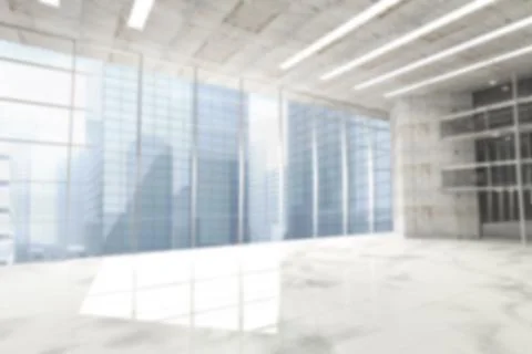 Digitally generated image of empty lobby Ilustración de archivo