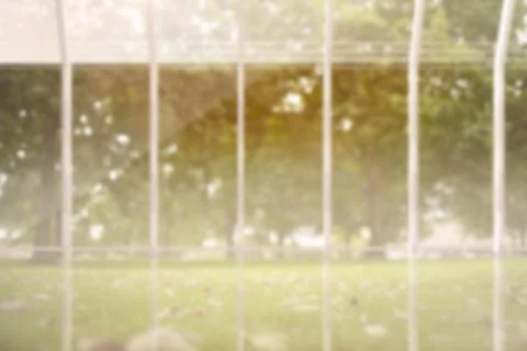 Digitally generated image of glass wall Illustrazione stock