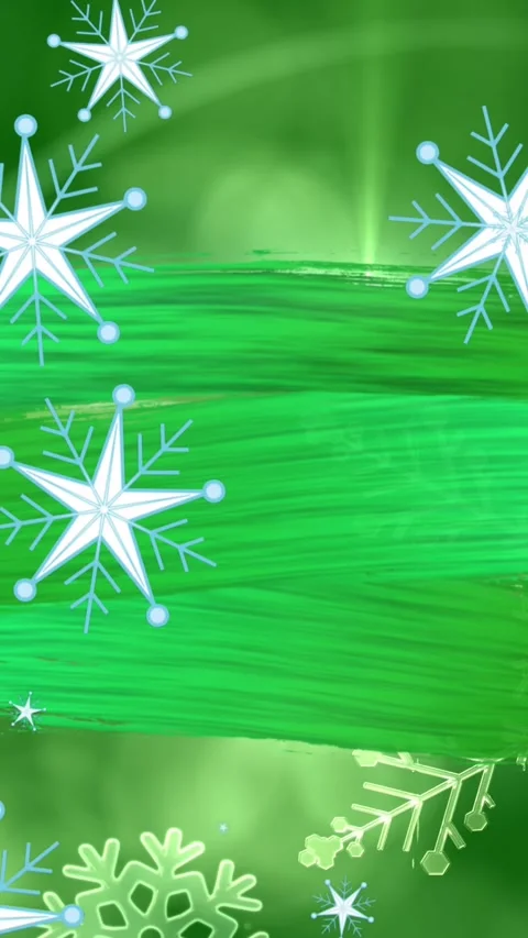 A digitally generated image of a green snowflake pattern Stock Footage 341956382